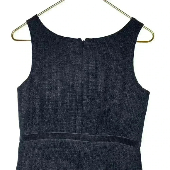 Gap Black Dress Acrylic and Wool. Size Small. Fitted dress Sleeveless. - Picture 2 of 8